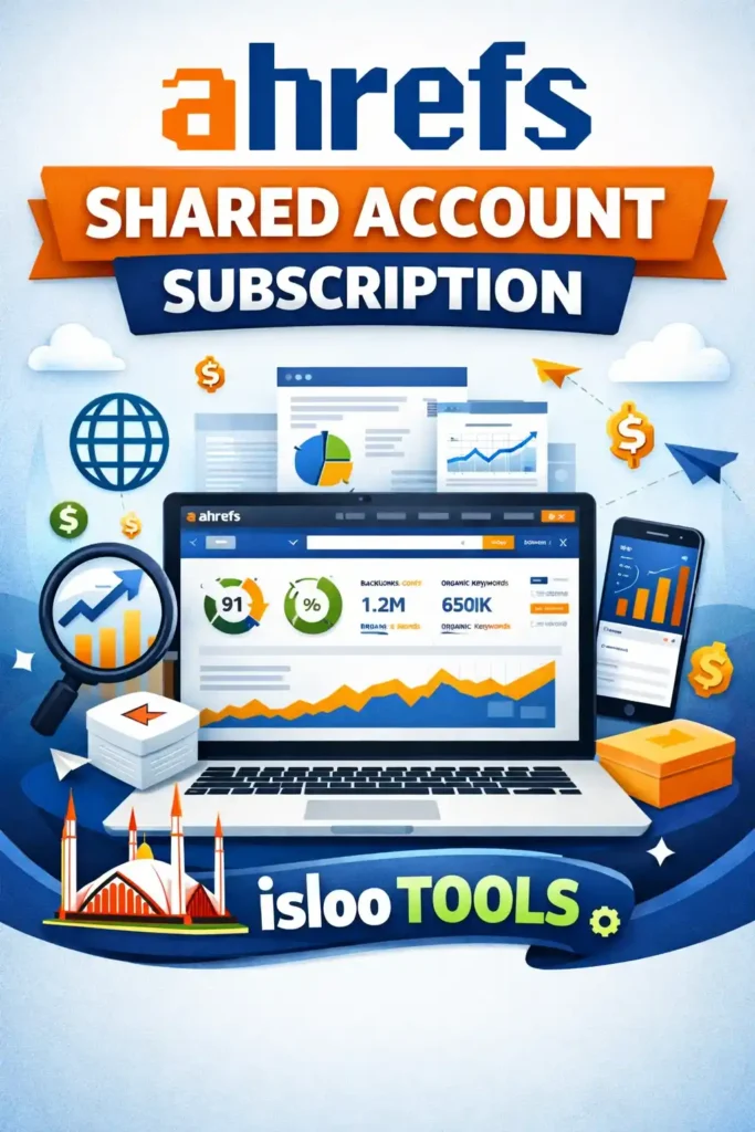 Ahrefs Shared Account Subscription
